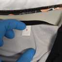 Fanuerg Women's Sexy V Neck Bikini Sets Hollow Out Two Piece Swimsuits Cutout Mid Waist Bathing Suit (Black Floral), S