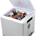 Koolatron 12V Iceless Cooler & Warmer Portable Electric Cooler / Nevera Porttil Elctrica for Car Truck Camper Boat, Hard Sided Mini Fridge for Camping Picnic Travel Lunch Food Drinks Office 29 qt, P27