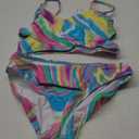 Kanu Surf Girls' Coral Reef Beach Sport Wrap Around Bikini 2-Piece Swimsuit (10, Waverly Multi)