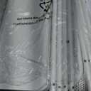 UMDONX Slim Storage Cart 5 Tier with Pull Out Basket Bathroom Organizer Rolling cart, Rolling Utility Cart Slide Out Organizer for Kitchen, Bathroom, Laundry White