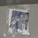 Large Blue Birthday Banner with Personalized Letter Stickers - Custom Navy Blue Silver Happy Birthday Yard Banner DIY Sign for Men Women Birthday Party Supplies Outdoor Indoor