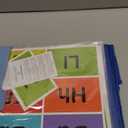 Alphabet Learning Pocket Chart, Alphabet Wall Chart for Toddlers 1-3, Handwriting Practice Letter Tracing Circle Time Learning Center for Classroom, Preschool Classroom Must Haves XL: 35"x 27"