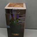 Earnest Living Essential Oil Diffuser Ceramic Artificial Succulent Plants Potted Diffuser 100 ml for Lavender Essential Oils Timers Night Lights and Auto Off Humidifier Aromatherapy Diffusers for Gift