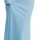 Women's Long Sleeve Off The Shoulder Bodycon Dress Elegant Maxi Dress Cocktail Prom Dresses, L/XL