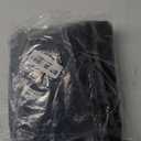 Women Wedding Long Maxi Puffy Tulle Skirt Floor Length A Line with Bowknot Belt High Waisted for Wedding Party Evening(Black, Small-Medium)