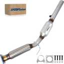 Front Catalytic Converter Compatible with Volkswagen Jetta 2010-2014, Passat 2012-2014, Golf 2012-2014, Beetle 2012-2014, 2.5L Catalytic Convertor (EPA Compliant)