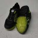 Kids Sneakers Boys Girls Running Tennis Shoes Athletic Sports Casual (1.5 Little Kid, Black Green-8160-1)