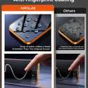 MRGLAS TOP 9H+ Glass 2+2 Packs for iPhone 16 Pro Max Screen Protector with Camera Lens Protector [Zero Bubble][10X Military Protection] 16 ProMax Tempered Glass Full Edge Coverage, Case-Friendly (HD Clear)