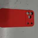 Vooii Magnetic for iPhone 17 Pro Max Case, Compatible with Magsafe (Premium Liquid Silicone) (Integrated Camera Control Button) Full Body Protective Anti-Scratch Microfiber Lining 6.9 inch, Red
