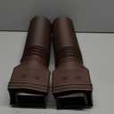 2 Pack Rain Gutter Downspout Extensions Flexible,Downspout Extender Diverter Extendable from 21" to 58". Drain Pipe Connector Extendable for Most Residential Downspouts (Brown)