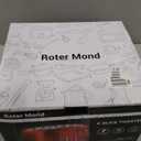 4 Slice Toaster Roter Mond Retro Stainless Steel with Bagel Defrost Cancel Function, 6 Browning Settings, Extre Wide Slot and Removable Crumb Tray, Cream, ST033