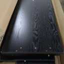 Henn&Hart Tillman Rectangular TV Stand for TV's up to 80" in Black Grain | Rectangular, for TV's, in Black Grain (68" Wide)