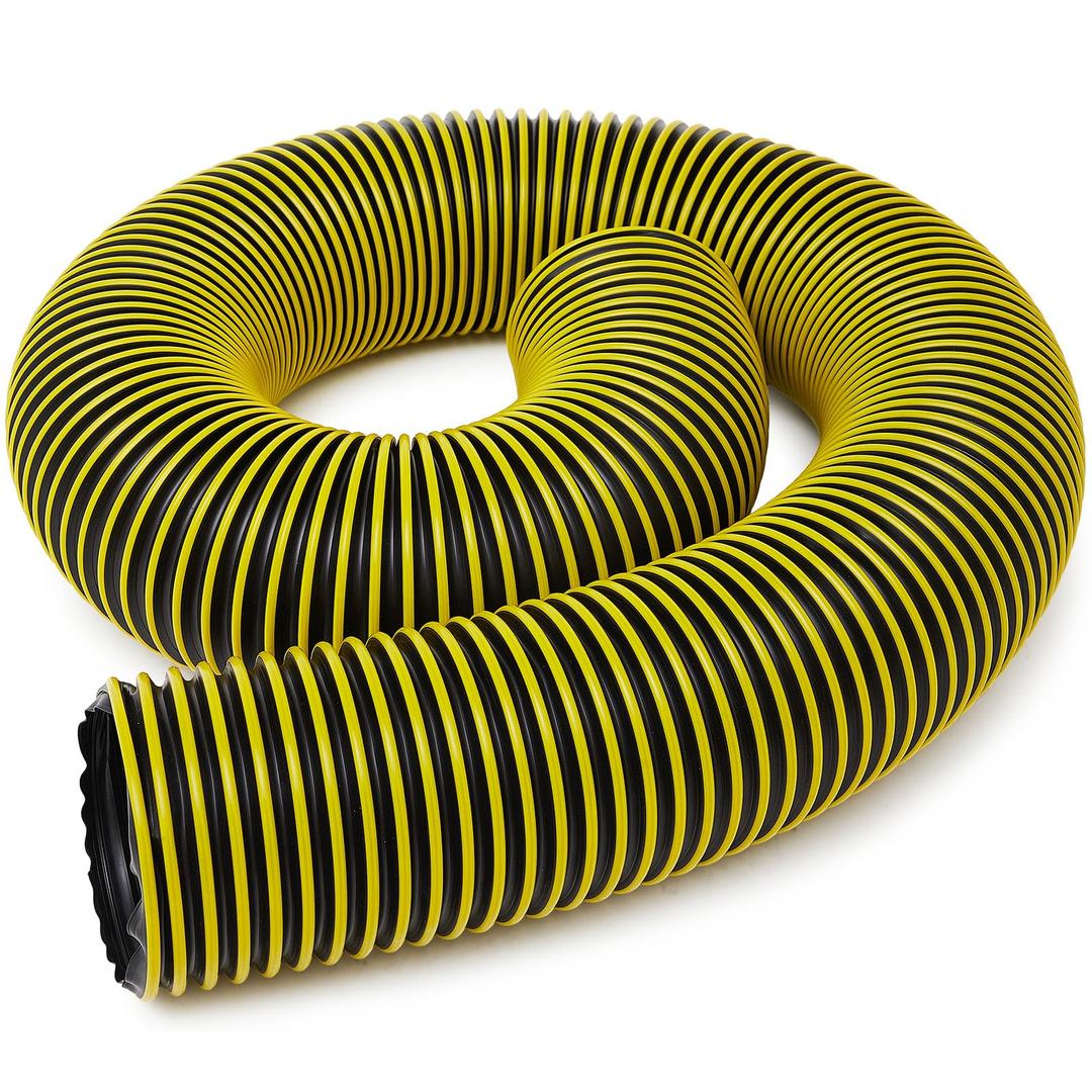 Riakrum Leaf Vac Hose TPE Lawn Vacuum Hose Replacement, 6 in 10 Feet