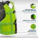 Stohlquist Fit Youth Life Jacket - Coast Guard Approved, High Mobility PFD, Buoyancy Foam, Fully Adjustable for Children Around, 75-125 lbs