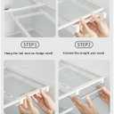 Fridge Egg Drawer Organizer Holder Trays for Refrigerator Egg Container (1 Pack)