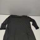 LUYAA Women Short Sleeve Bodycon Midi Dress Casual Crew Neck or Off The Shoulder Elegant Formal Dress Black M