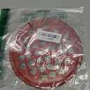 Hand Exercise Webs for Physical Therapy, Hand Grip Strengthener, Finger Exerciser, Portable Size, Latex Free, 7" Diameter (Medium-Red)