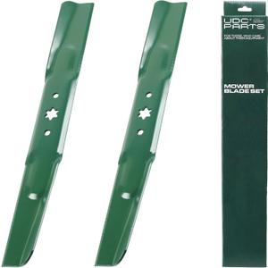 Mower Blades for Cub Cadet 42 Inch 942-04308 Troy Bilt Craftsman Yard Machines MTD Replaces OEM no. 942-04308A 942-04312 742-04308 LT42 XT1 LX42 ZT1 RZT42 Bronco Pony T110/High Lift/2 Pack (942-04308A)