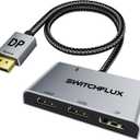 DisplayPort to Dual HDMI with DP Adapter |4K@60Hz| Extended Display 1 in 3 Out MST Hub for Multiple Monitors Compatible with PC,NVIDIA/AMD Graphics Card