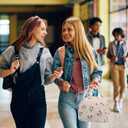 2 x Cute Insulated Lunch Bag Women Lunch Bags for Work Travel Picnic Kawaii Medium Waterproof Simple Large Lunch Bag Lunchbox With Pockets for Men Women