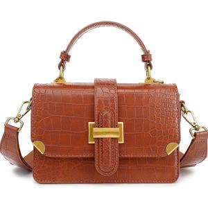 LL LOPPOP Women's Small Classy Crossbody Purse Top Handle Handbags Leather Satchel Bags for Women