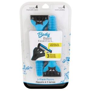 Body Basic Essentials 3-blade Disposable Razors Body Basic Essentials 3-blade Disposable Razors