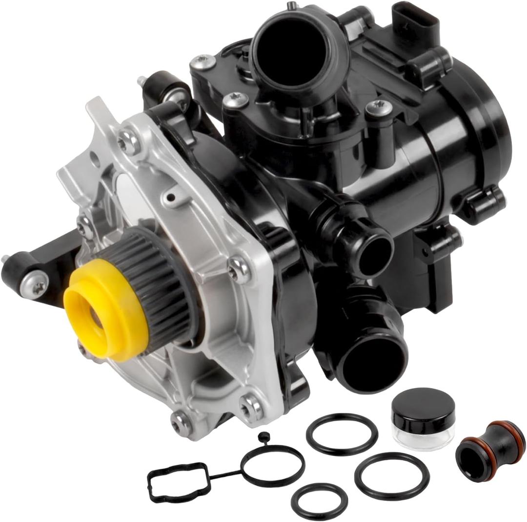 06L121012A Electric Water Pump Coolant Pump for A1 A3 Q3 Q7 Beetle Passat 2.0L Auxiliary Repalce OE 06L121111J 06L121111H, 06L121111G
