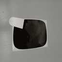 KUVR Pre-Cut Front Emblem Tint Compatible with Honda Pilot 2023-2025 | Precision Cut Stretchable PPF Vinyl Overlay Cover Wrap Dark Smoke (Pack of 1)