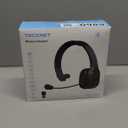 TECKNET Trucker Bluetooth Headset, Trucker Bluetooth Headphones with Microphone AI Noise Canceling Wireless On Ear Headset, Hands Free Wireless Headset for Cell Phone Computer Office Home (Black)