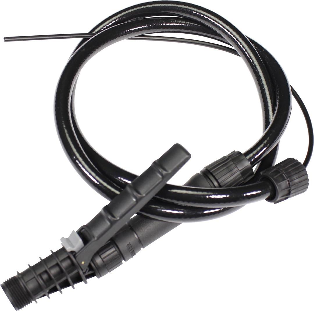 Smith Performance Sprayers 182884 PVC Hose and Shut-Off Kit for 2 Gallon Poly Sprayers,Black
