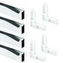 Prime-Line PL 7836 Screen Kit, 7/16 In. x 3/4 In. x 36 In., White (1 Kit)