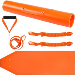 Deer Drag Sled Game Glide - Deer Cart Game Hauler Thickened Tear-Resistant Hunting Accessories and Gear for Hauling Hunter's Trophy - Perfect Hunting Gift for Men (Bright Orange)