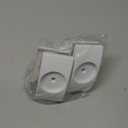 Wall Nanny Extender - 2.5 Inch Baby Gate Extension Kit (Made in USA) Extends Pressure Mounted Gates + Protects Walls + Stabilizes Gate - for Child, Pet & Dog Gates, Works on Stairs, Protector (4 Pack) (White)