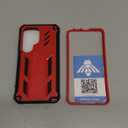 FNTCASE for Samsung Galaxy S26-Ultra Case: [Built-in Screen Protector & Kickstand] [2 Front Frames] [Military-Grade Drop Protection] Heavy Duty Shockproof Rugged TPU Case Full Body Protective Red