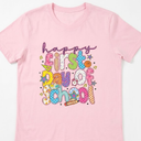 1st Day of School Shirt Women Bruh Happy 100 Days of School Tshirt Teacher Shirts Casual Celebration Tie Dye Tee Top Size XL