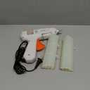 60W Professional Hot Glue Gun Kit - Full Size, Fast Heating, Heavy Duty Silicone Glue Gun with Sticks for Crafts, DIY, Home Repairs White