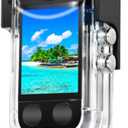 Waterproof Case for Insta 360 one X3 Action Camera, Underwater Diving Protective Housing 40M with Bracket Accessories