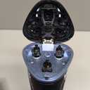 Rechargeable Electric Razor for Men: IPX7 Waterproof Shaver - 1.5H Fast Charge, 4D Flex Precision Blades with Pop-Up Trimmer - Gentle on Sensitive Skin, Travel-Friendly