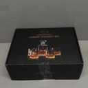 LIGHTEN LIFE Crystal Whiskey Decanter Set for Men - Gift Box With Glasses, Non-Lead Glass for Bourbon and Liquor - Perfect for Dad, Husband, Whiskey Lovers