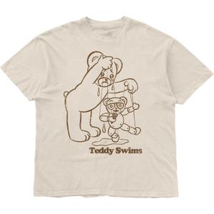 Teddy Swims Unisex Adult Teddy Swims Broken Record T-Shirt, Medium