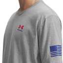 Under Armour Freedom Flag Short Sleeve T-Shirt (Gray)