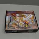 PLAXSOON Flowers Retro Telephone Clock Building Set, 2 in 1 Collectible Vintage Phone Model Building Block Kit with Realistic Design, 882 PCS Home Office Decor, Gift for Adults Teens Girls Boys 12+