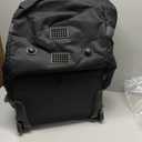 Infant Car Seat Travel Bag Fit Doona Car Seat Stroller and Base, Chicco Keyfit 35 and Base, Doona Travel Bag with Wheels, Padded Car Seat Bags for Air Travel, Nuna Travel Bag with Zipper Pocket (Black)