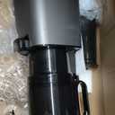 Juicer Machines with 5.8" Large Feed Chute, Cold Press Juicer for Whole Vegetables and Fruits 400W, Slow Masticating juicer Easy to Clean Juice Extractor Machine High Juice Yield (Titanium Gray)