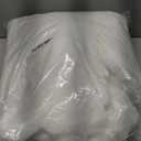 Smoofy Faux Fur Throw Blanket for Couch  Cream White Fluffy Cozy Rabbit Fleece, Plush Soft Bubble Blanket for Sofa & Bed, for Mom, Warm Fuzzy Home Room Decor Throw 50" x 60"