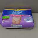 Always Discreet Adult Diapers for Women, Incontinence Underwear, Postpartum Essentials, Disposable Briefs, Max Absorbency, Bladder Leak Protection, Small/Medium, 32ct