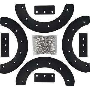 302565MA 302565 Rubber Paddle Kit - by Braveboy, Replacement for 20" 21" 22" Craftsman/Murray Noma /57121MA 1687312SM Snow Thrower Fits Model 536.88150 536.885213 536.881501 & More