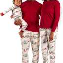 2 x Burt's Bees Baby Baby Family Jammies Matching Holiday Organic Cotton Pajamas
