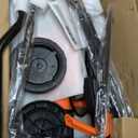 VEVOR Electric Snow Shovel, 12A 17 inch Corded Snow Shovel, 60 Adjustable Chute, 20 ft Throwing Distance, Snowthrower with Dual Safety Switch, Winter Ice Removal Tool for Driveway Sidewalk Patio