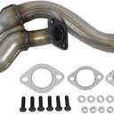 Front Exhaust Flex Y Pipe with Gaskets and Nuts for Hyundai,Kia